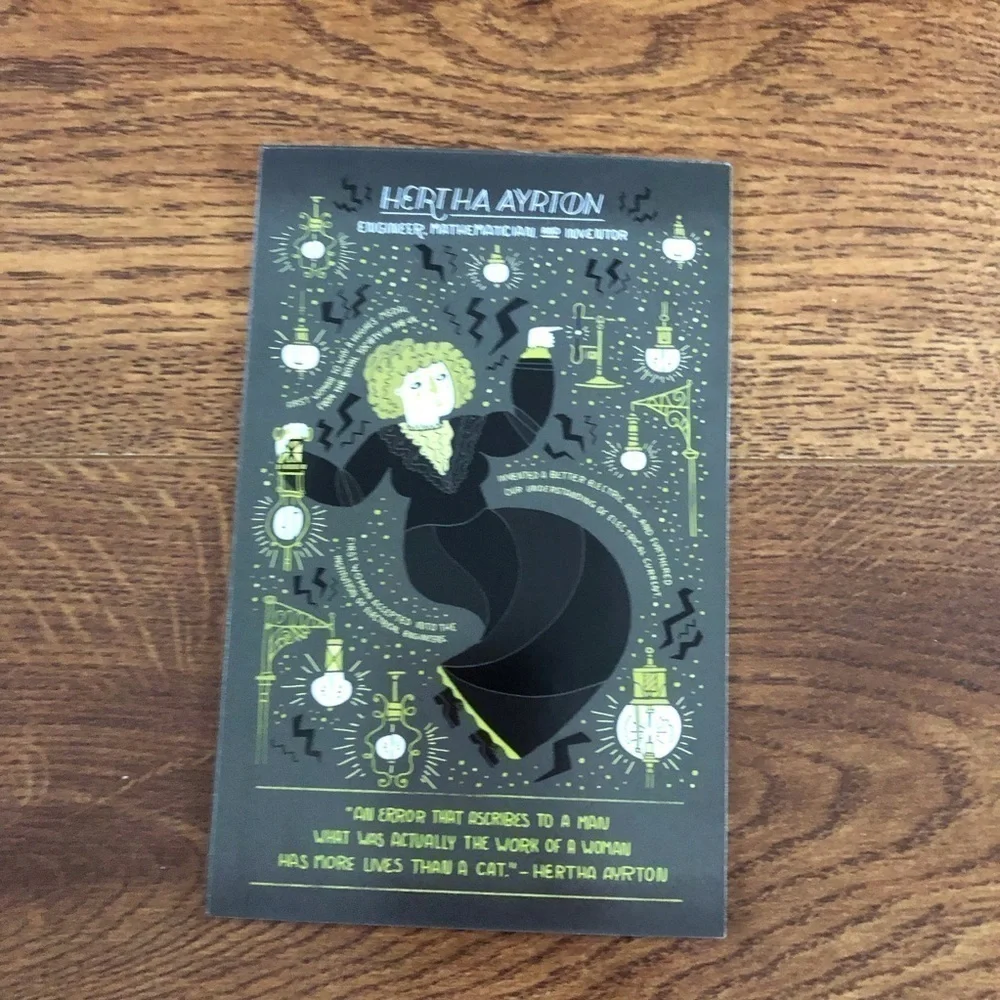 Women in Science by: Rachel Ignotofsky postcard set #13